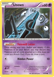 Unown 30/98<br/>Akira Komayama