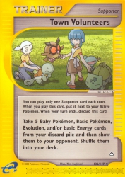 Town Volunteers 136/147<br/>Ken Sugimori