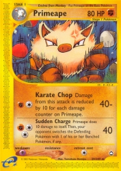 Primeape 29/147<br/>Tomokazu Komiya