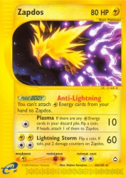 Zapdos 44/147<br/>Hajime Kusajima