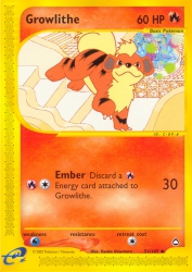 Growlithe 51/147<br/>Kyoko Umemoto