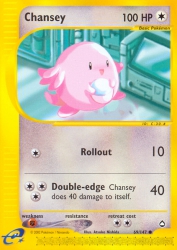 Chansey 69/147<br/>Atsuko Nishida