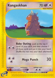 Kangaskhan 88/147<br/>Toshinao Aoki