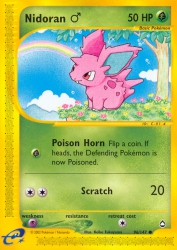 Nidoran ♂ 96/147<br/>Keiko Fukuyama