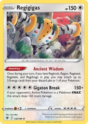 Regigigas 130/189<br/>Yuya Oka