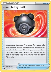 Hisuian Heavy Ball 146/189<br/>Studio Bora Inc.