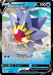 Starmie-V 30/189<br/>Eske Yoshinob