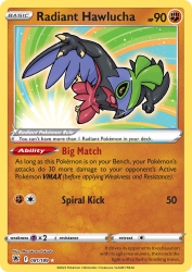 Radiant Hawlucha 81/189<br/>Masakazu Fukuda