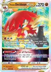 Hisuian Decidueye-VSTAR 84/189<br/>5ban Graphics