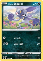 Hisuian Sneasel 92/189<br/>Mizue