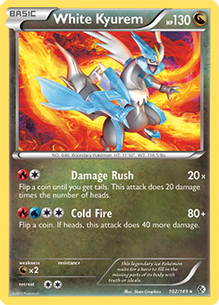 White Kyurem 102/149<br/>5ban Graphics