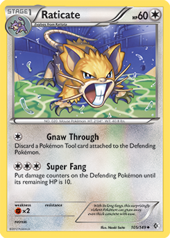 Raticate 105/149<br/>Naoki Saito