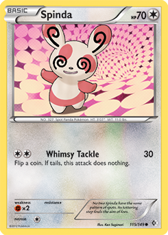 Spinda 115/149<br/>Ken Sugimori