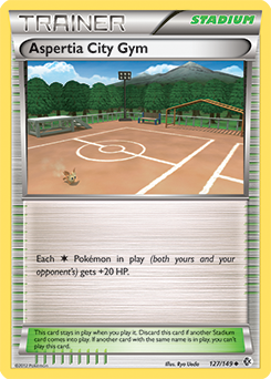 Aspertia City Gym 127/149<br/>Ryo Ueda