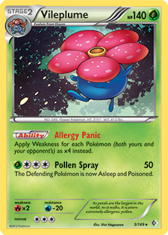 Vileplume 3/149<br/>Shin Nagasawa