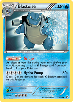Blastoise 31/149<br/>Satoshi Shirai