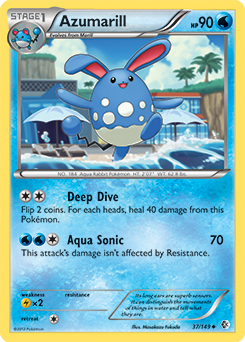 Azumarill 37/149<br/>Masakazu Fukuda