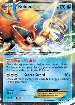 Keldeo-EX 49/149<br/>Toyste Beach
