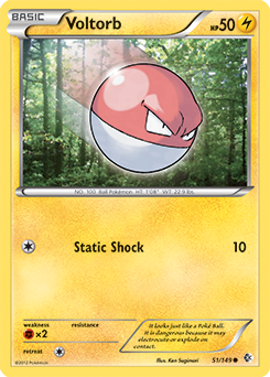 Voltorb 51/149<br/>Ken Sugimori