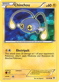 Chinchou 55/149<br/>Ken Sugimori