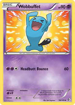 Wobbuffet 58/149<br/>Ken Sugimori