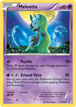 Meloetta 77/149<br/>5ban Graphics