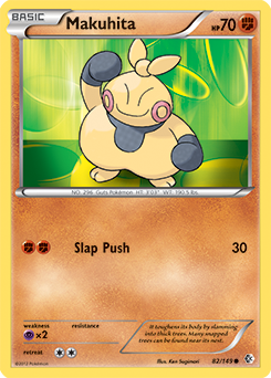 Makuhita 82/149<br/>Ken Sugimori