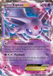 Espeon-EX 52/122<br/>Ayaka Yoshida