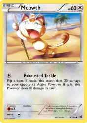 Meowth 114/162<br/>kirisAki