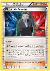 Giovanni's Scheme 138/162<br/>Ken Sugimori