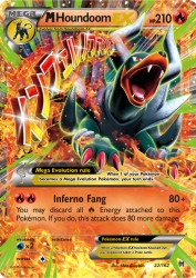 Mega Houndoom-EX 22/162<br/>5ban Graphics