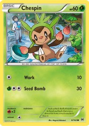 Chespin 8/162<br/>Megumi Mizutani