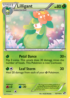 Lilligant 10/114<br/>Atsuko Nishida