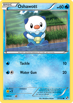 Oshawott 27/114<br/>Masakazu Fukuda