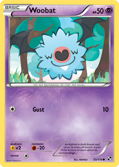 Woobat 50/114<br/>MAHOU