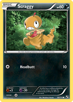 Scraggy 68/114<br/>Masakazu Fukuda