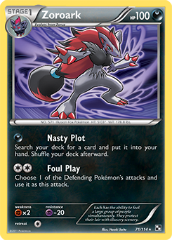 Zoroark 71/114<br/>Naoki Saito