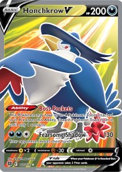 Honchkrow-V 161/172<br/>PLANETA Mochizuki
