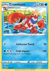 Crawdaunt 33/172<br/>Shibuzoh.