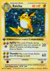 Raichu 14/102<br/>Ken Sugimori