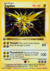 Zapdos 16/102<br/>Ken Sugimori