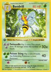 Beedrill 17/102<br/>Ken Sugimori