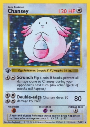 Chansey 3/102<br/>Ken Sugimori