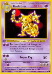 Kadabra 32/102<br/>Ken Sugimori