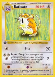 Raticate 40/102<br/>Ken Sugimori