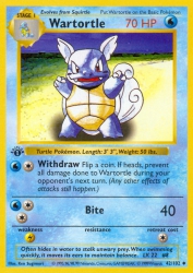 Wartortle 42/102<br/>Ken Sugimori