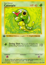 Caterpie 45/102<br/>Ken Sugimori