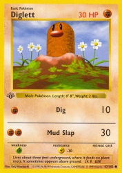 Diglett 47/102<br/>Keiji Kinebuchi