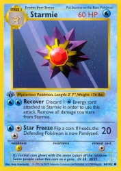 Starmie 64/102<br/>Keiji Kinebuchi
