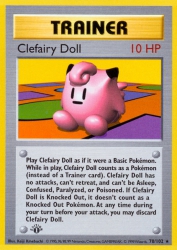Clefairy Doll 70/102<br/>Keiji Kinebuchi